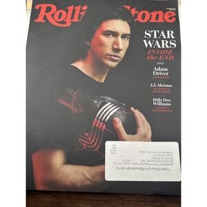 Rolling Stone Magazine Adam Driver Star Wars Billy Dee Williams December 2019